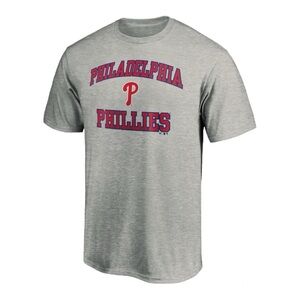 Fanatics Philadelphia Phillies Gray Short Sleeve T-Shirt